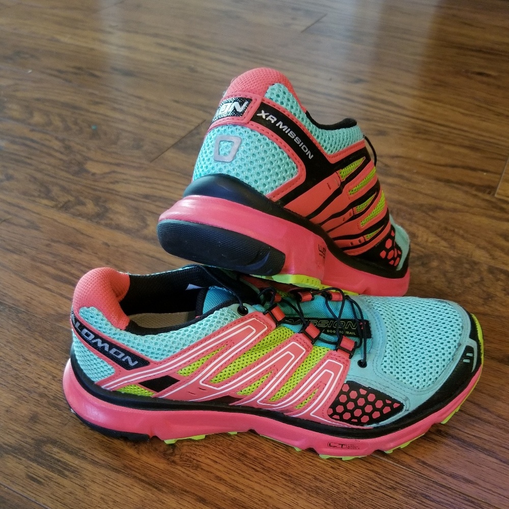 Salomon Womens XR Mission Trail Running Shoe